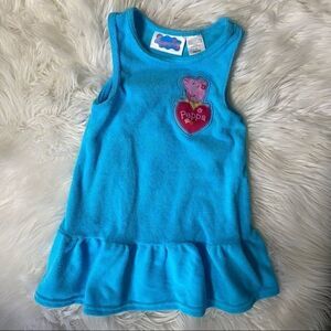 Peppa pig blue 2T dress
